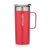 20 oz. Travel Stainless Steel Vacuum Insulated Coffee Mug w/ handle & lid, keeps hot