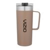 20 oz. Travel Stainless Steel Vacuum Insulated Coffee Mug w/ handle & lid, keeps hot